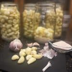 ‘Putting By’ Fermented Garlic for the Winter