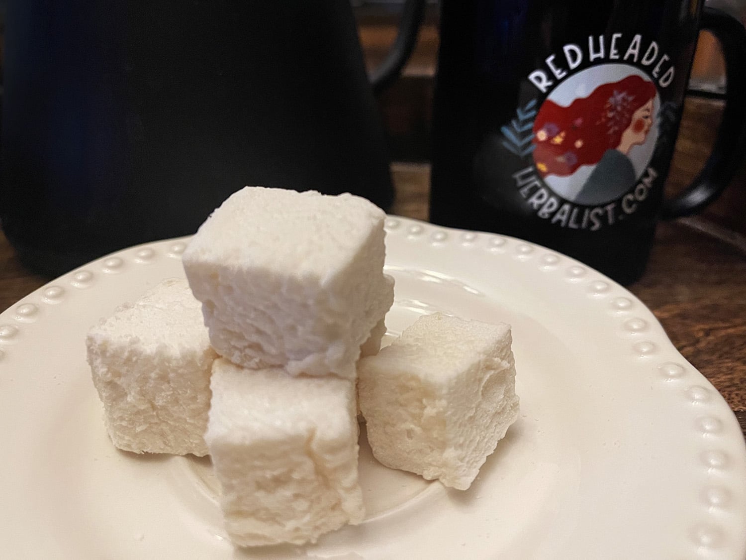 *Real* Marshmallow Root Marshmallows Redheaded Herbalist