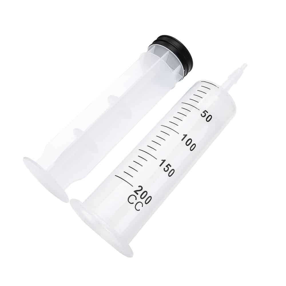 Large Plastic Syringe (Helpful for Filling Bottles)