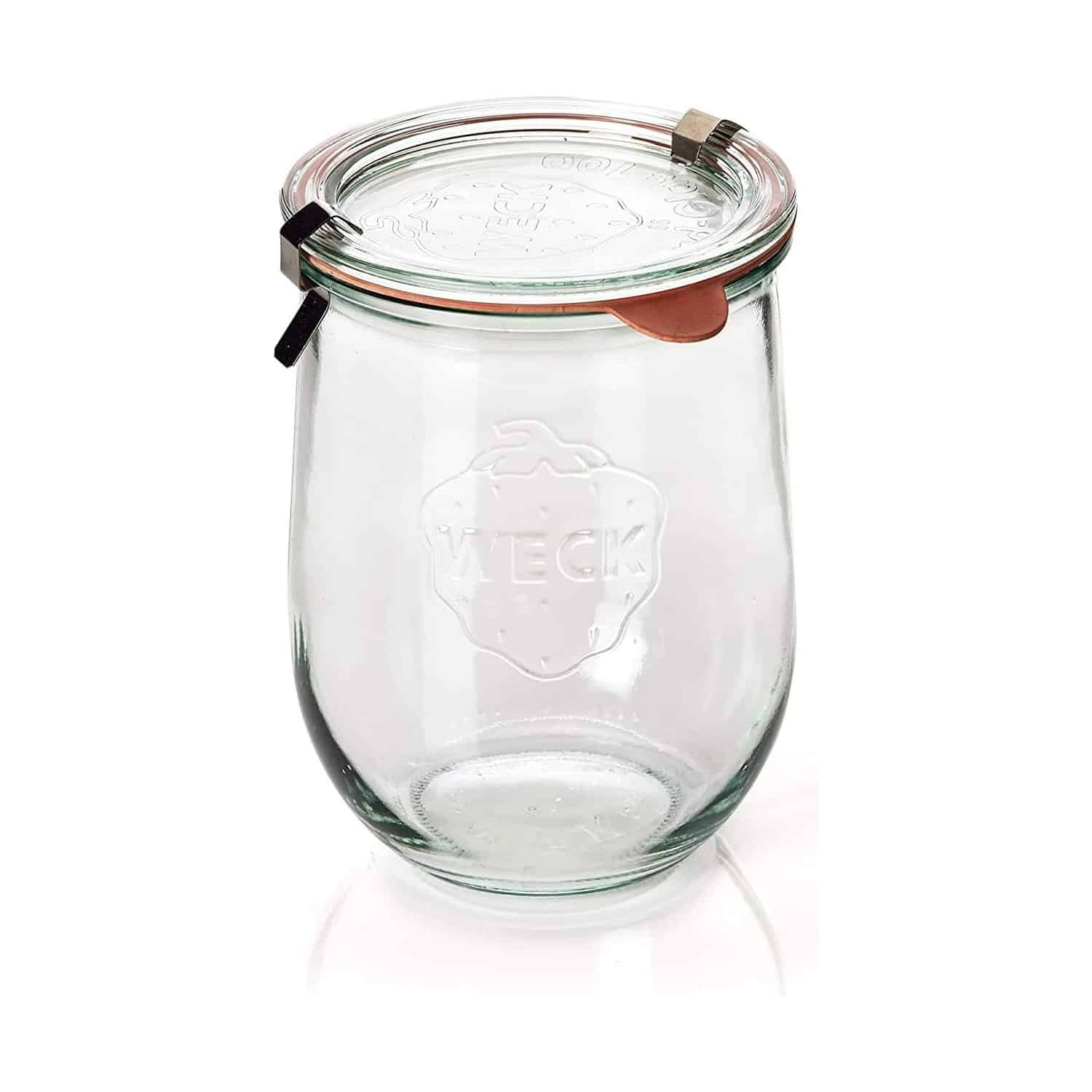 Large Weck Glass Jar for Sourdough