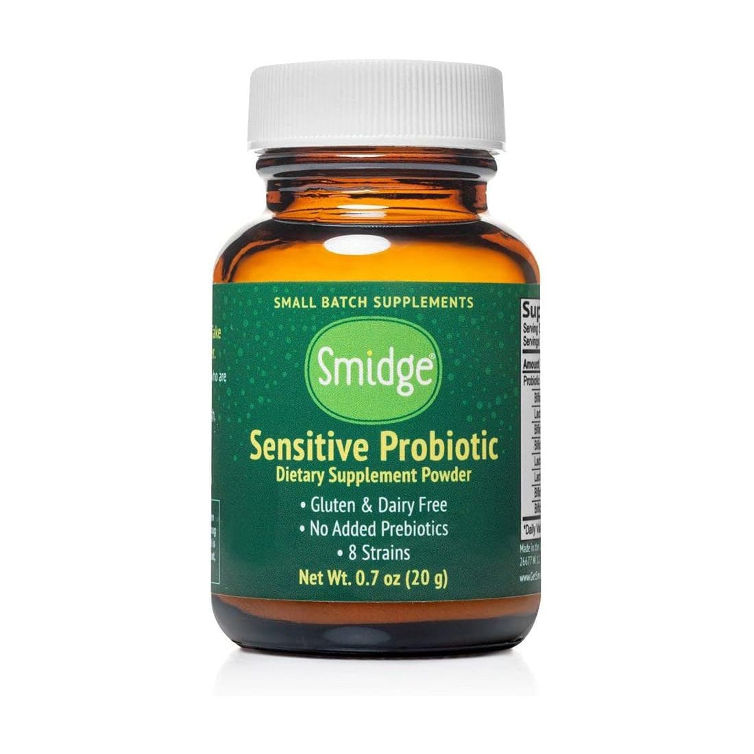 Smidge® Sensitive Probiotic Powder