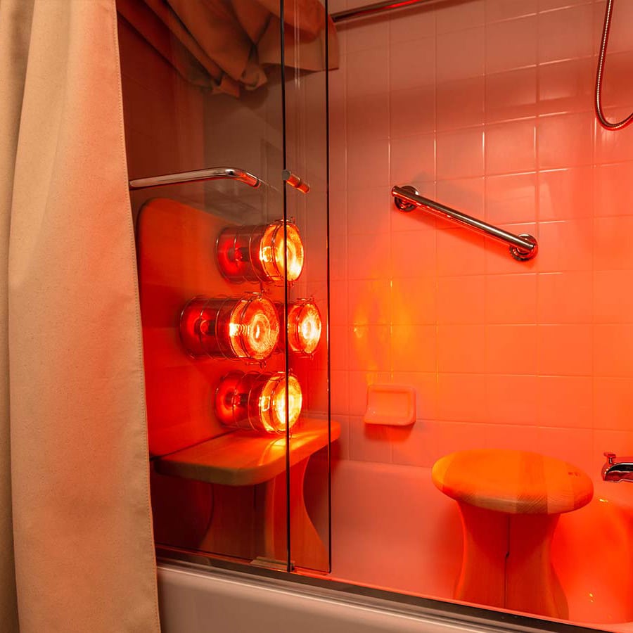 saunaspace Infrared Shower Sauna Conversion Kit
