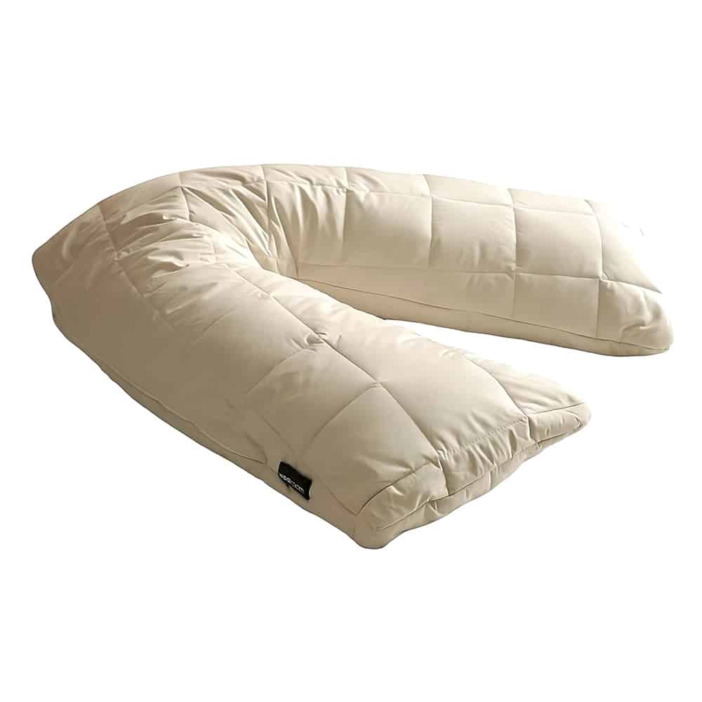 WOOLROOM V-Shaped Wool Head & Body Pillow